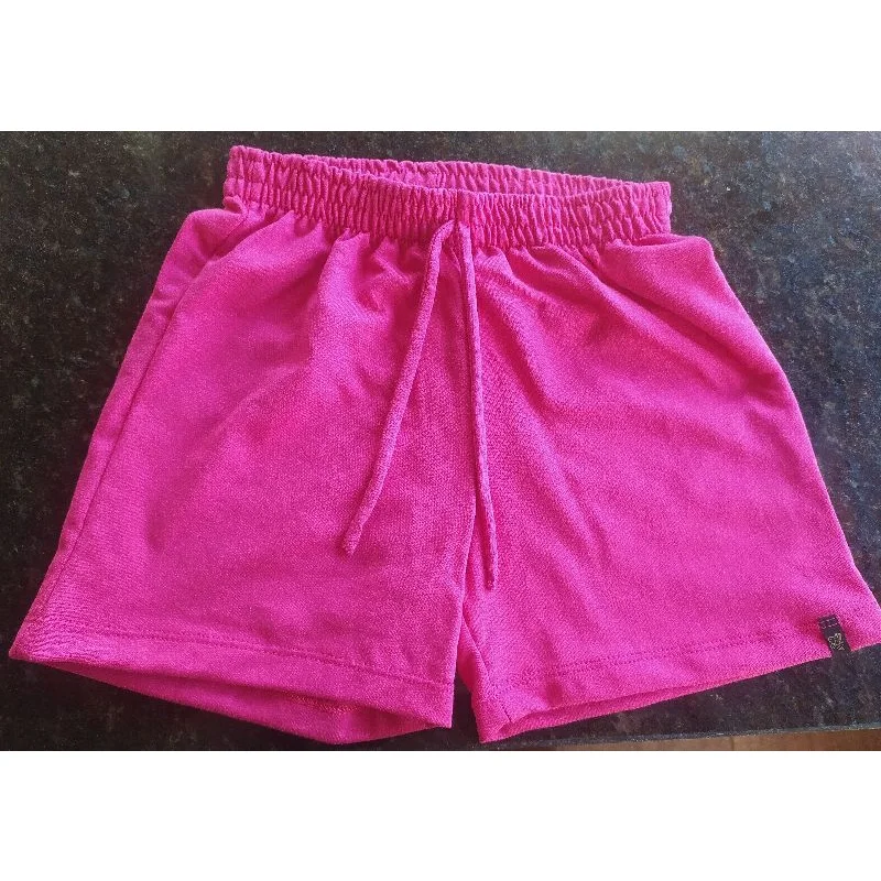 Super Leve Shorts Feminino Moletinho Confortável Caqui