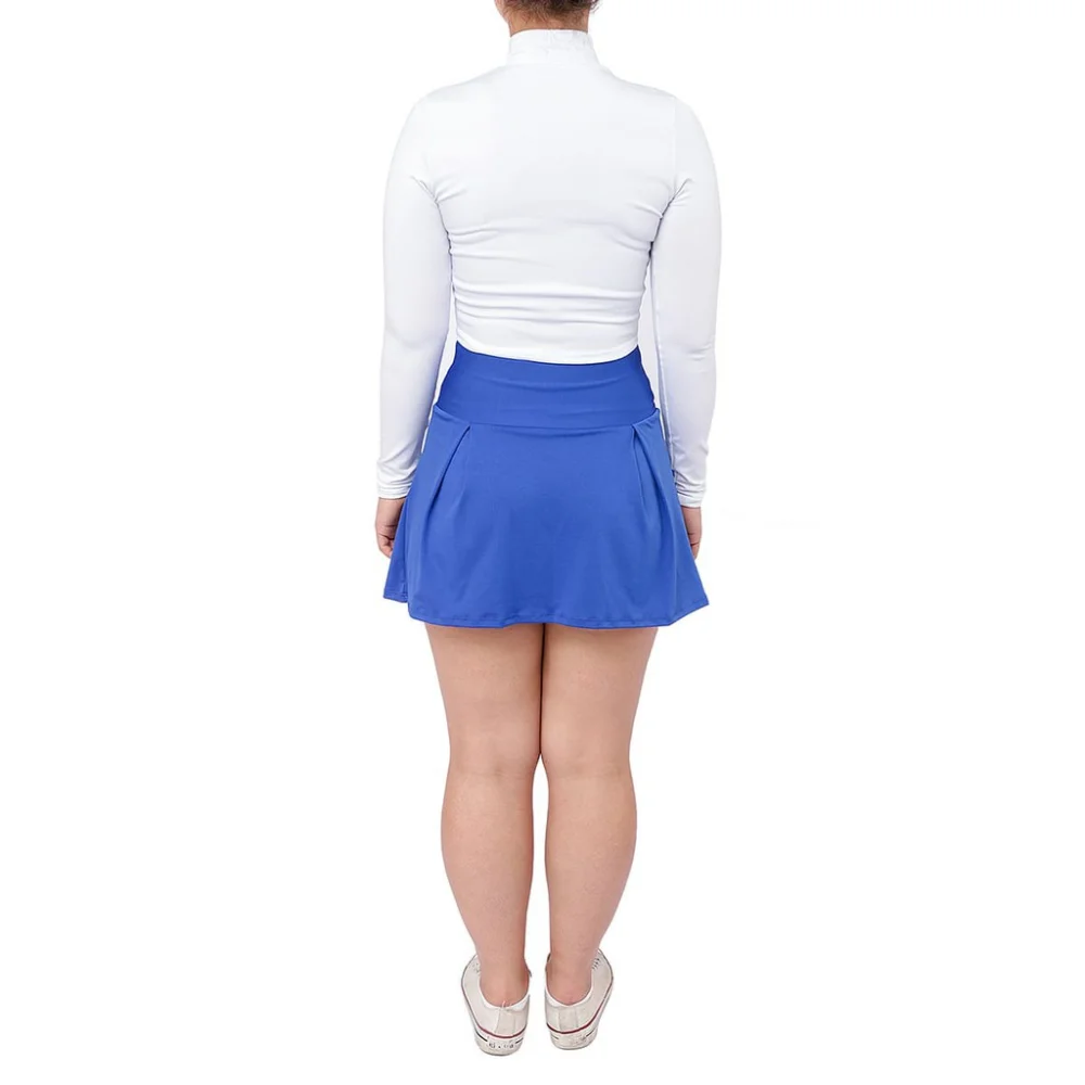 Saia Shorts Feminino Suplex Fitners para Academia e Caminhada GG/48-50