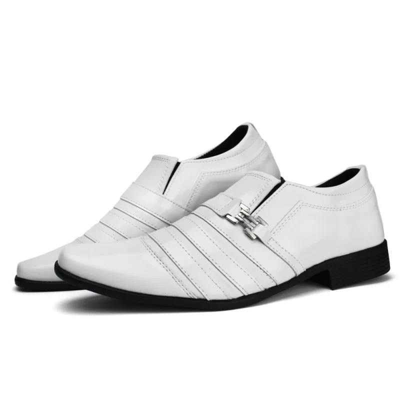 Promoção Imperdível: Sapato Social Masculino Branco 1000Bco