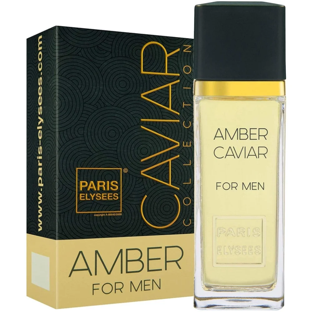 Paris Elysses Perfume Amber Caviar 100ml - Desconto Online Único
