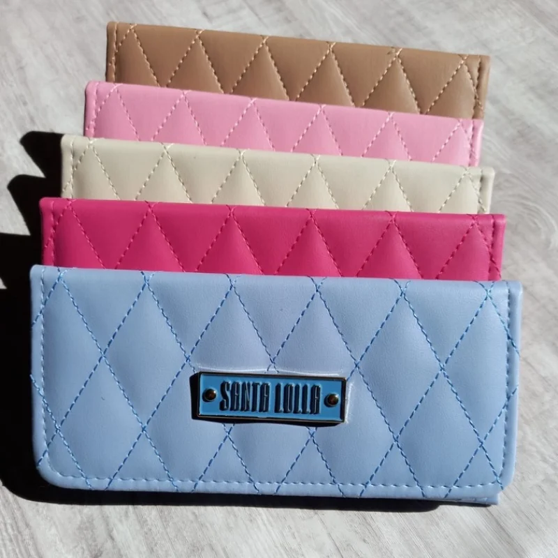 Bolsa de mão média feminina com porta cartões, cédulas e documentos SL pla bor ROSE