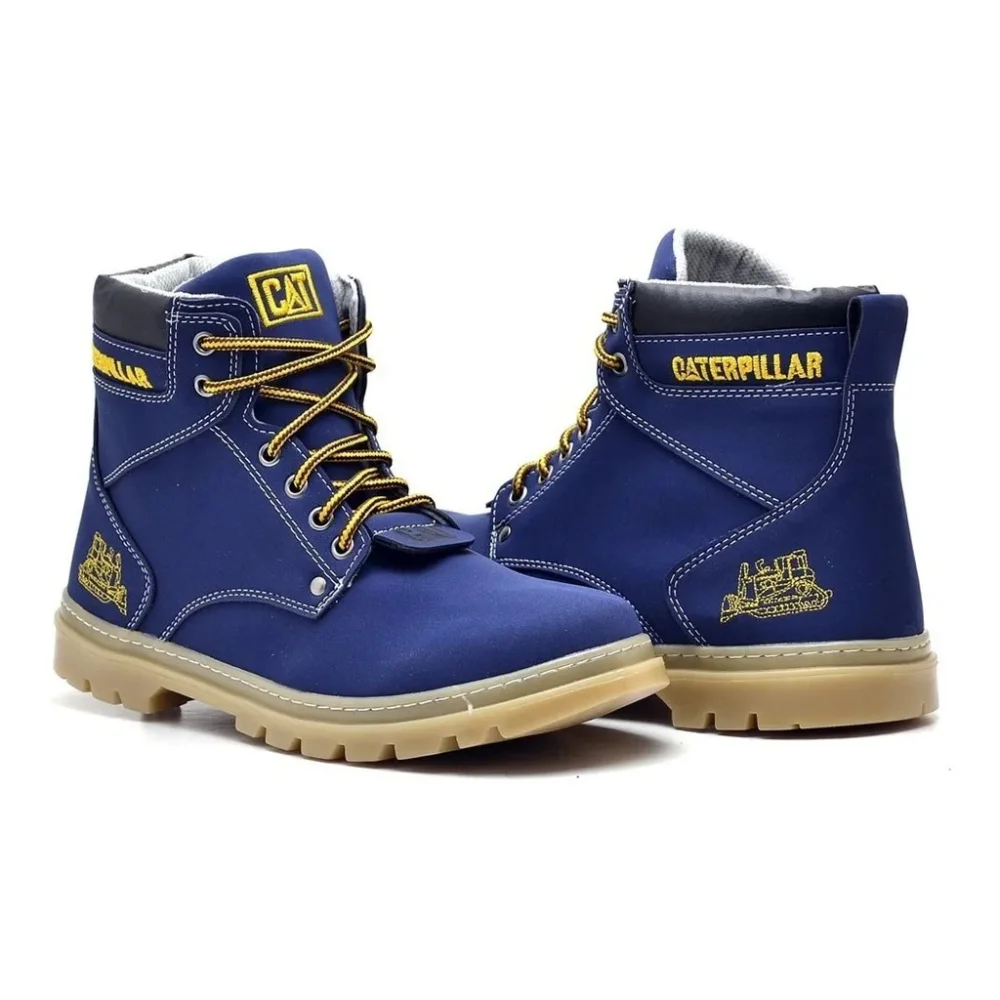Oferta Black Friday: Coturno Caterpillar - Bota com Desconto Azul