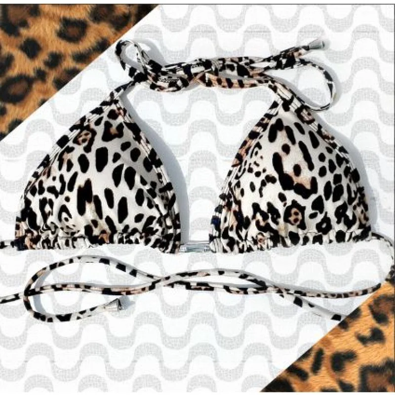 Biquíni Feminino Asa Delta Fio Dental Neon Laranja e Rosa BIQUINI AZUL