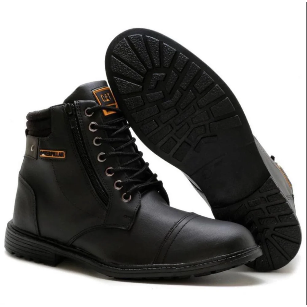 Promoção Bota Coturno Confort Caterpillar Masculina - Preço Baixo! Marrom