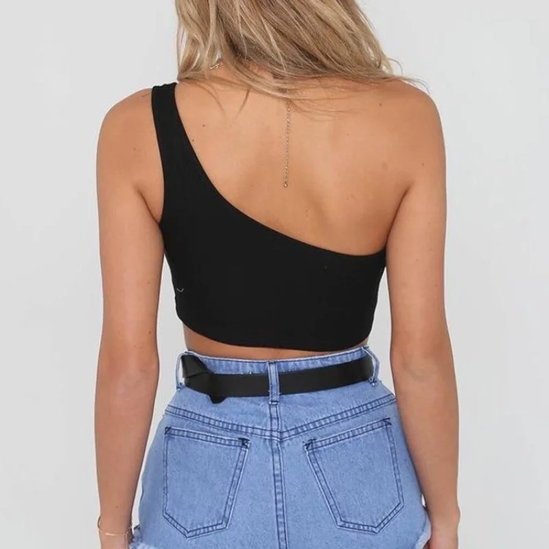 Mula manca Top Cropped Preto