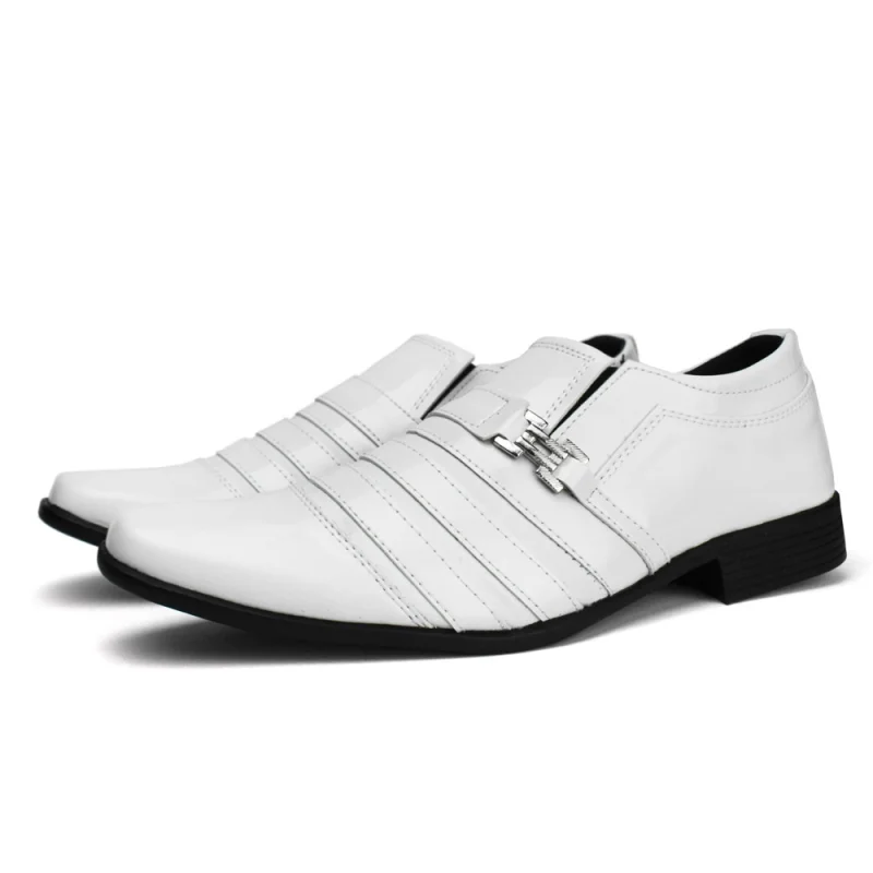 Promoção Imperdível: Sapato Social Masculino Branco 1000Bco
