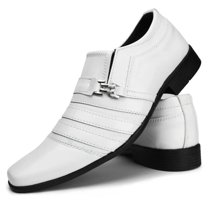 Promoção Imperdível: Sapato Social Masculino Branco 1000Bco
