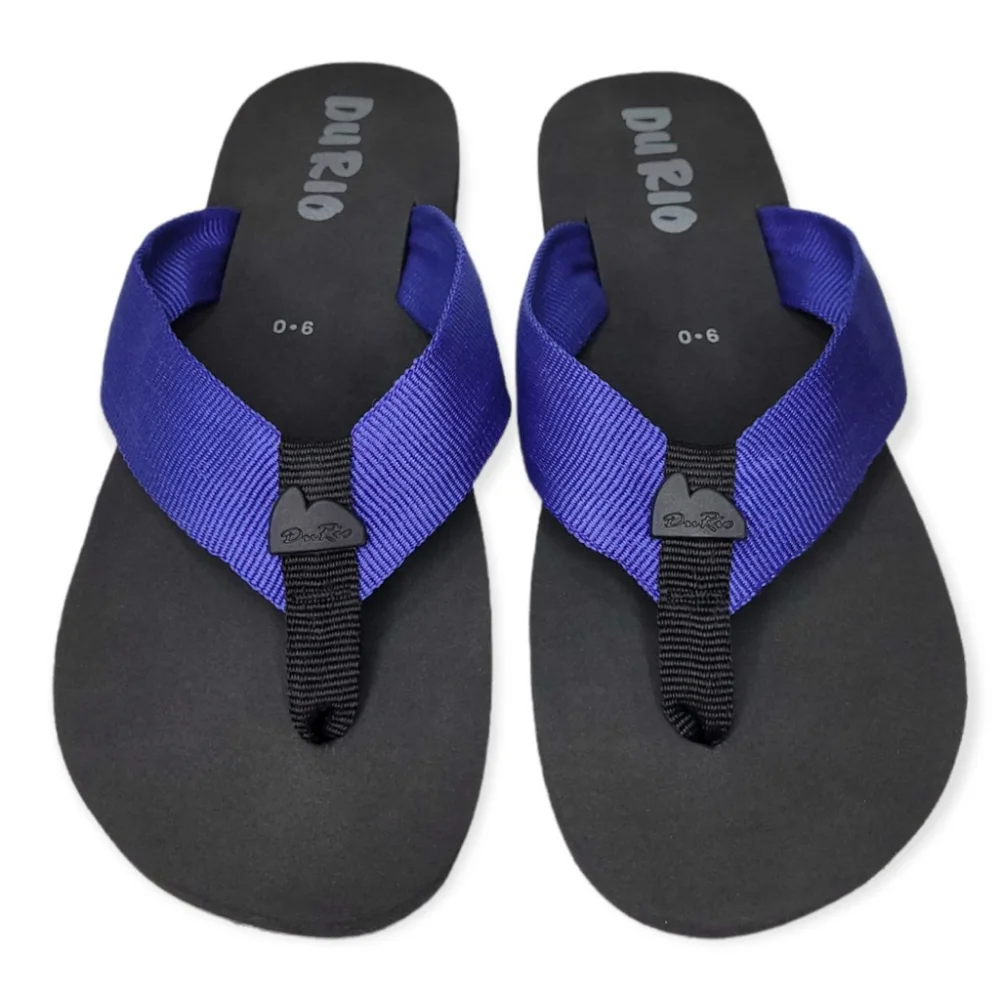 Chinelo Tamanho Especial Masculino e Feminino DuRio Lapa Azul