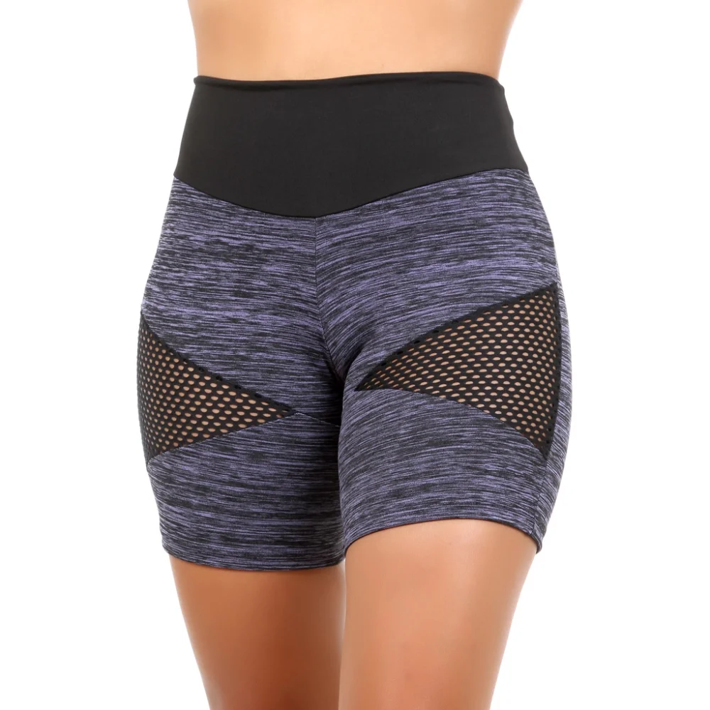 Bermuda Fitness 8742 com Detalhe em Tela - Academia, Treino, Moda Verde