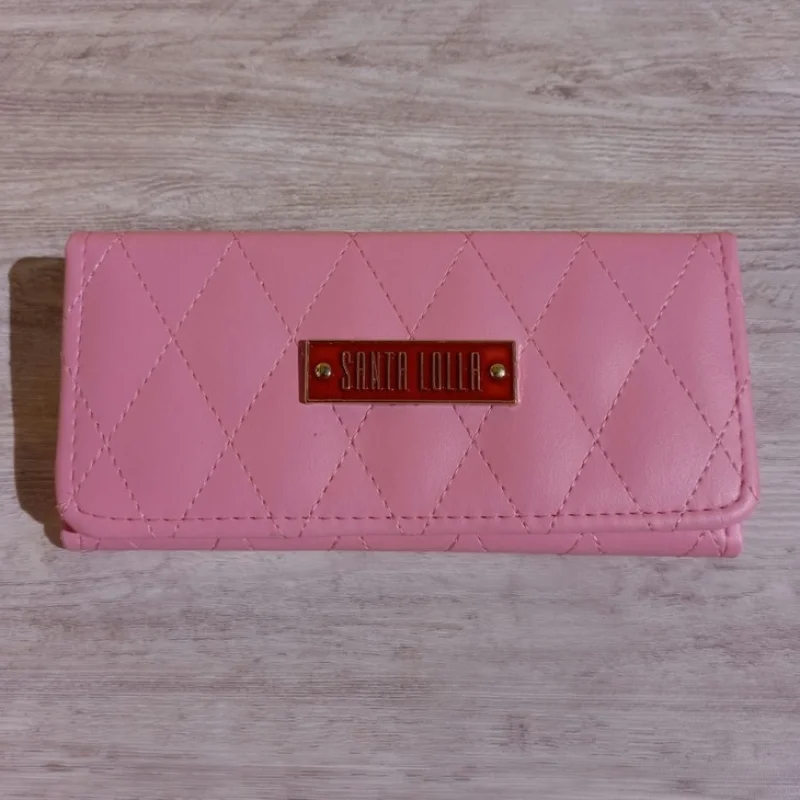 Bolsa de mão média feminina com porta cartões, cédulas e documentos SL pla bor ROSE