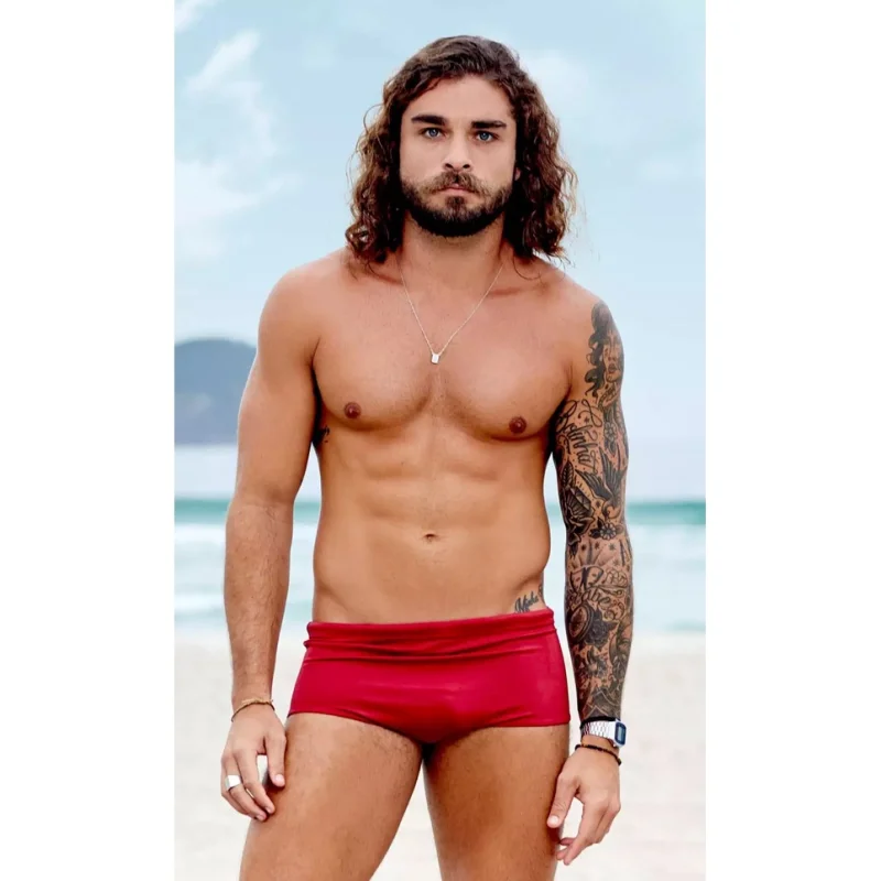 Envio Imediato - Sunga de Praia Preta Masculina Sunga Preta