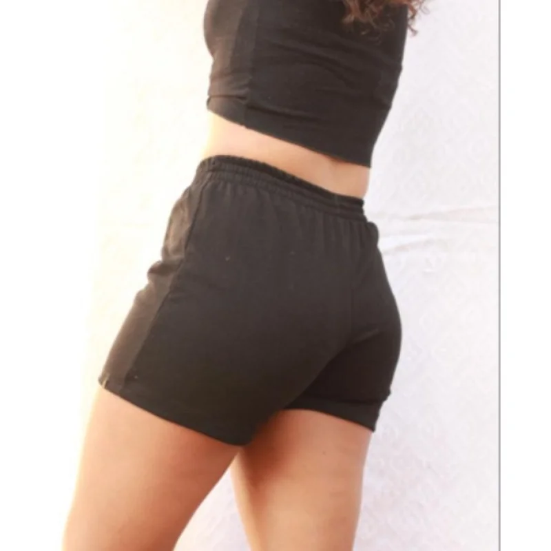 Super Leve Shorts Feminino Moletinho Confortável Caqui