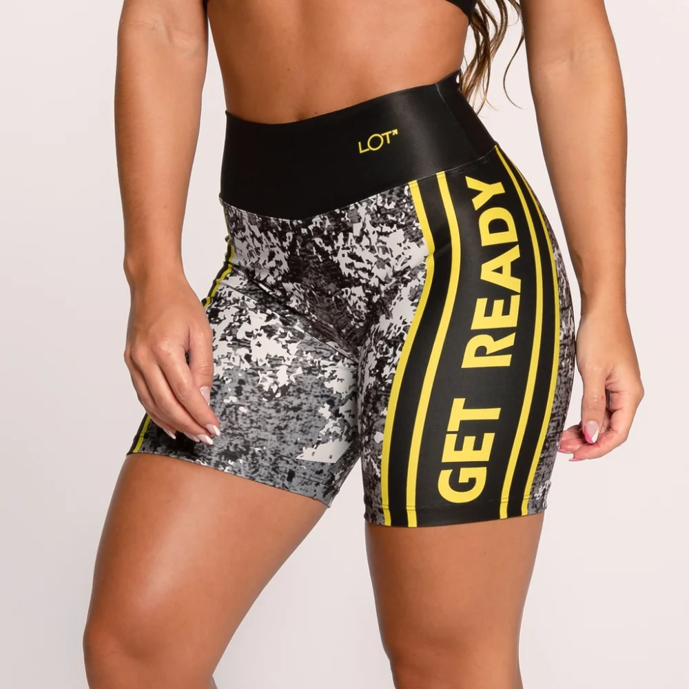 Bermuda Estampada Feminina Suplex Change Your Mindset Fitness Short GG