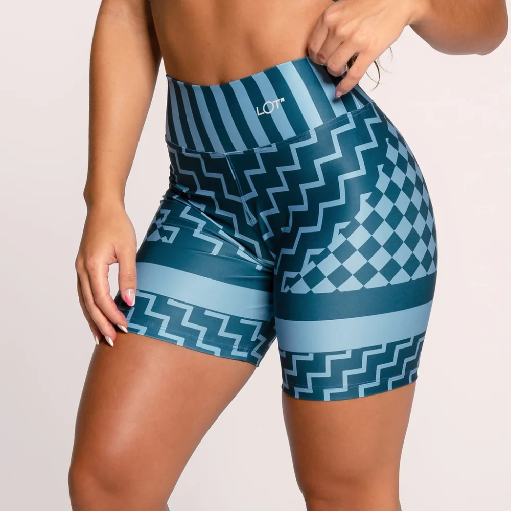 Bermuda Estampada Feminina Suplex Change Your Mindset Fitness Short GG