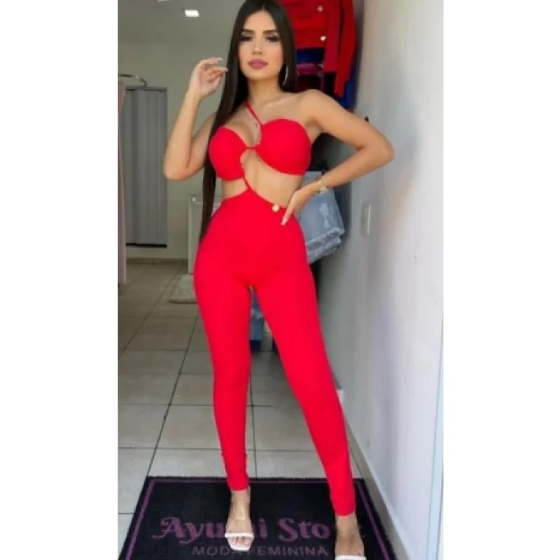 Moda Gringa: Macacão Canelado Helen Branco