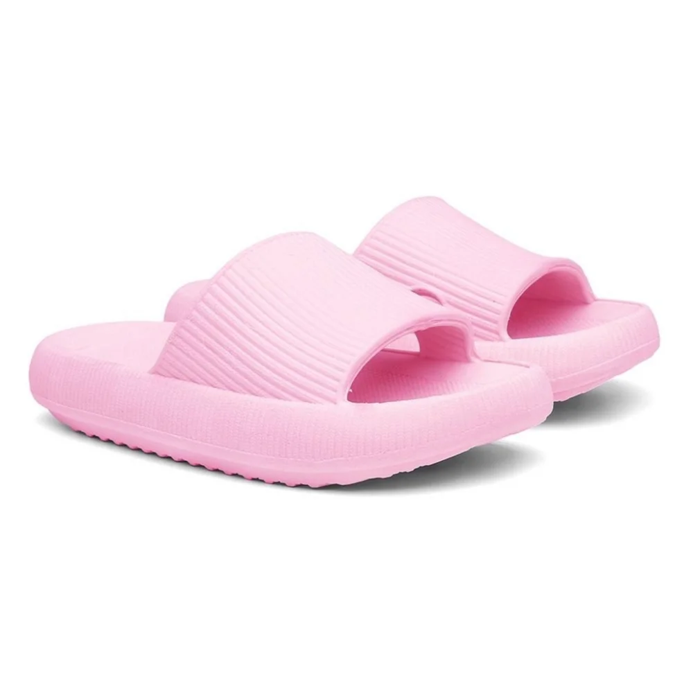 Confortável Chinelo Slide Preto Liso Masculino e Feminino Unissex Chinelo Preto