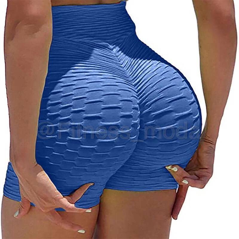 Brocado academia suplex bolha 3D meia coxa shortinho fitness Preto