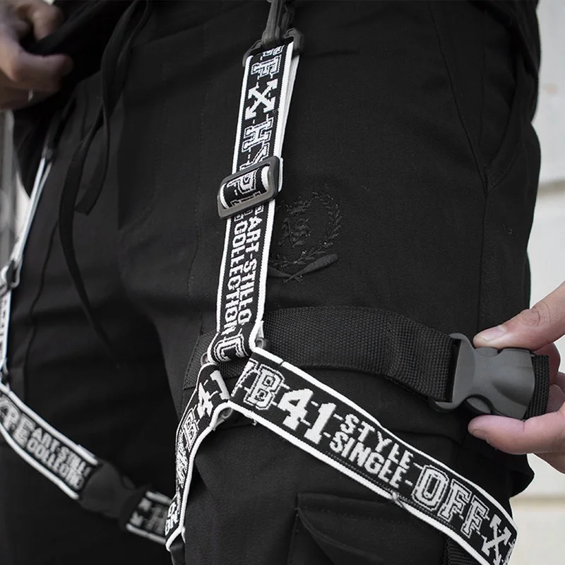 Calça Jogger Masculina BRANCA New Combat Tracks PRETA Preto