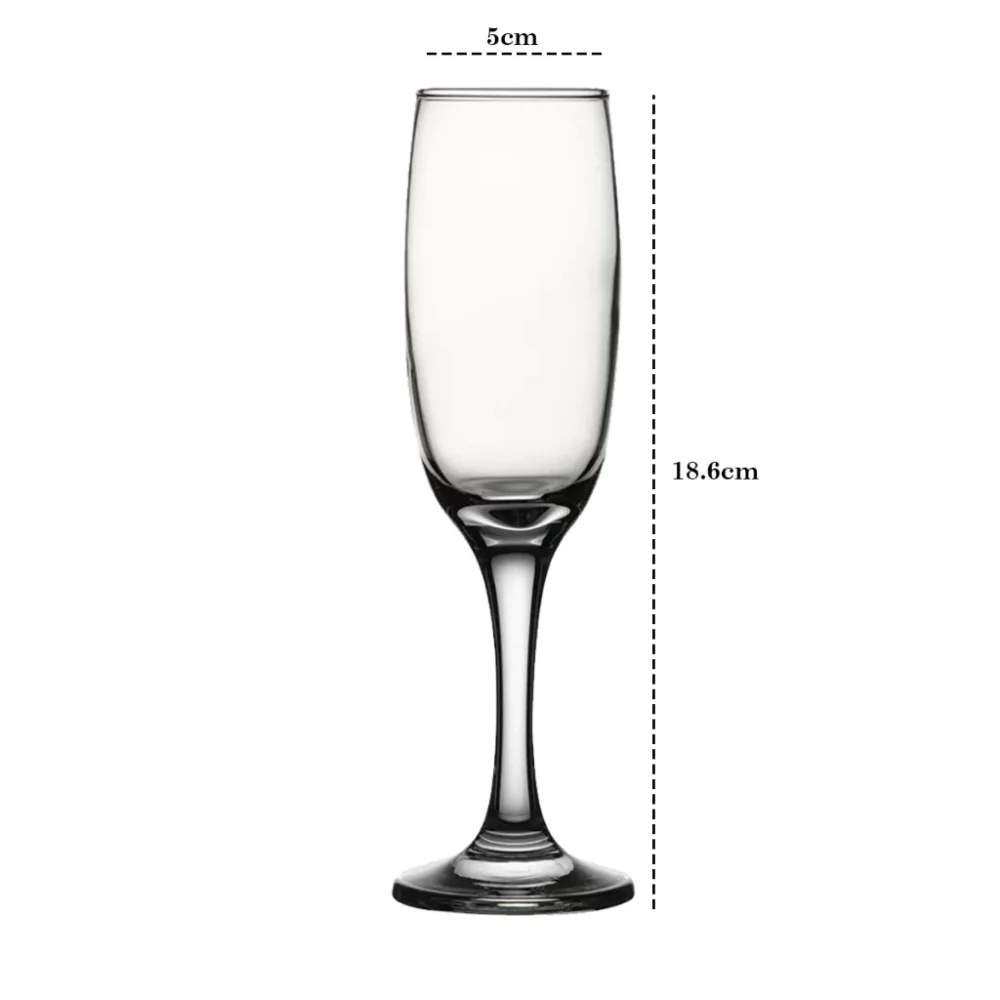 Taças Champagne Gallant 180ml - Jogo 6, Nadir Transparente