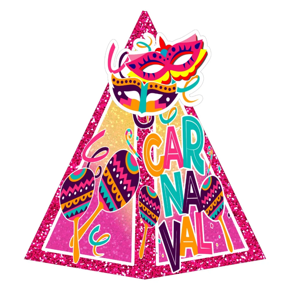 Decoração Carnaval Kit Festa Pronta - 78 itens Único