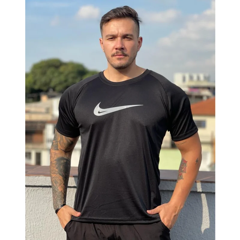 Camiseta Premium Dryfit Masculina Lisa - Promoção Vermelho