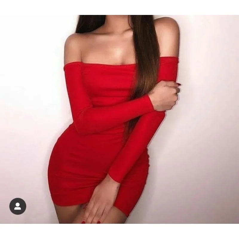 Lindo Vestido Tubinho Tomara Que Caia Ciganinha com Manga - Cores Variadas Vinho