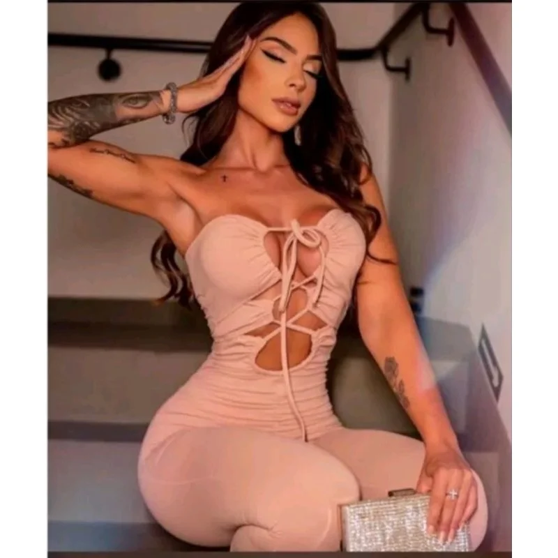 Lançamento: Macacão Malu moda gringa Telha