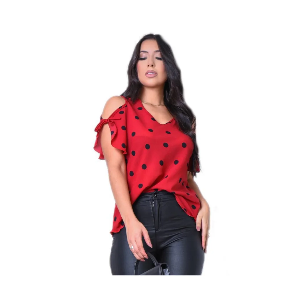 Blusa Estampada de Crepe de Seda - Kit com 2 unidades GG ESTAMPAS SORTIDAS
