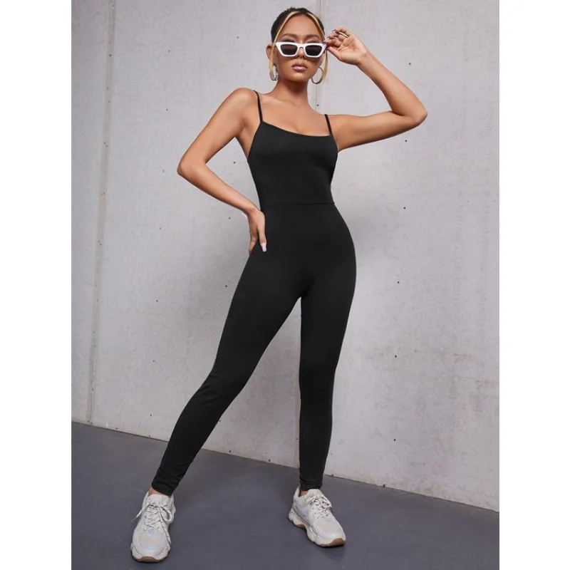 Moda blogueira: Macacão longo gringo de alcinhas, decote redondo - várias cores BRANCO/OFF WHITE