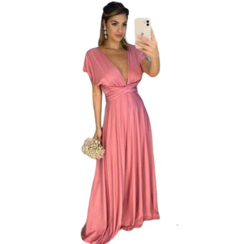 Formaturas Vestido Festa Longo Madrinha Casamento Civil Religioso Branco