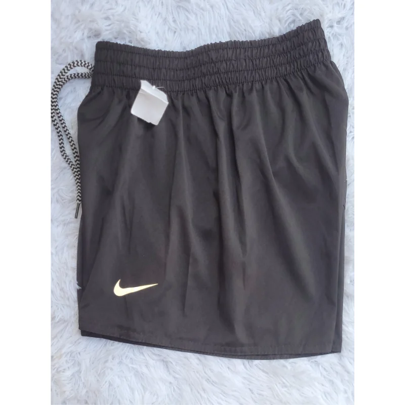 Piscina Praia Esportes Short Feminino Tactel com Elastano Preto