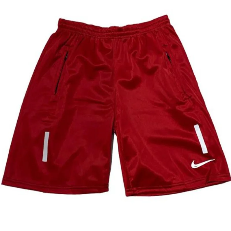 Bermuda Esportiva Dry-Fit para Academia e Futebol Vermelho