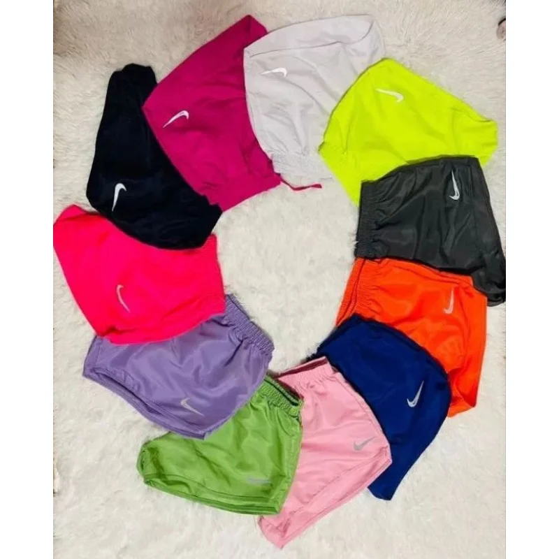 Promoção: Shorts confortável soltinho para caminhada, treinar, malhar e saída praia/piscina Rosa