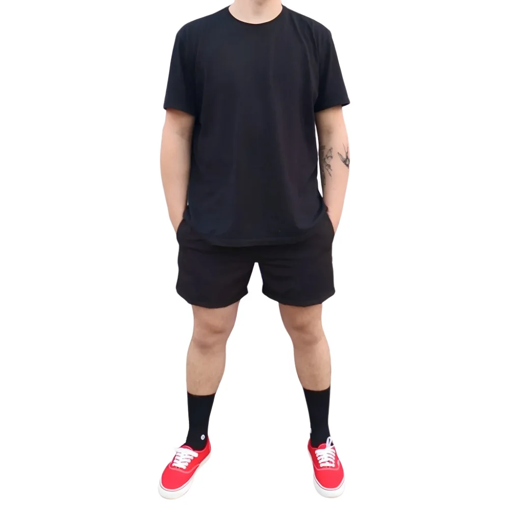 Treino Masculino Bermuda Shorts Academia Vns Refletivo