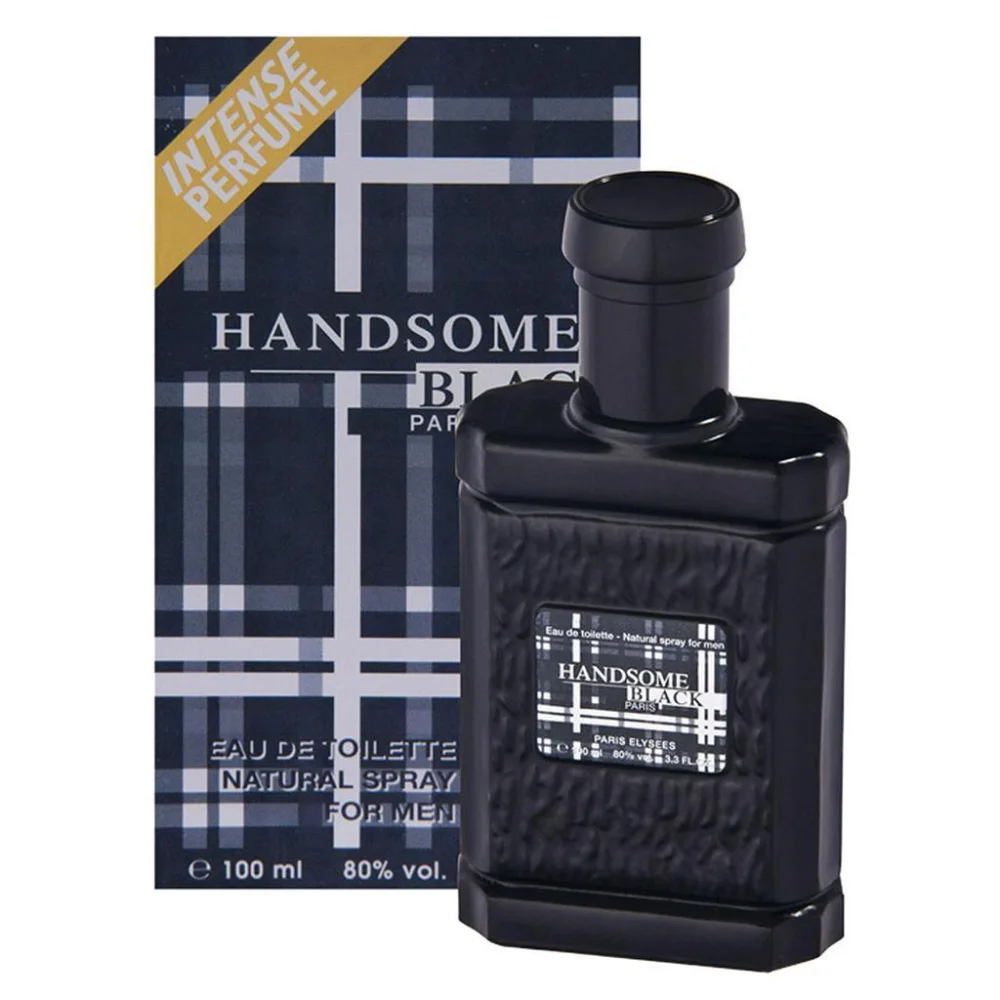 Perfume Masculino Handsome Black Paris Elysees 100ml Único