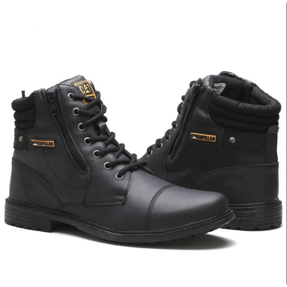 Promoção Bota Coturno Confort Caterpillar Masculina - Preço Baixo! Marrom