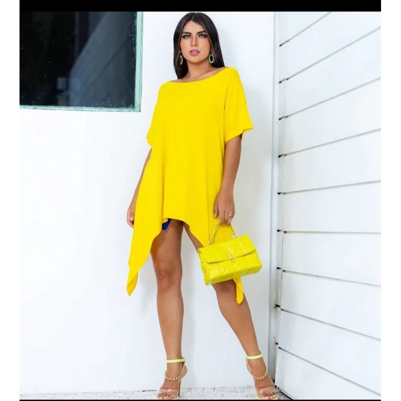 Manga Curta Blusa Feminina Vest Legging Charmosa Com Ponta Bordô