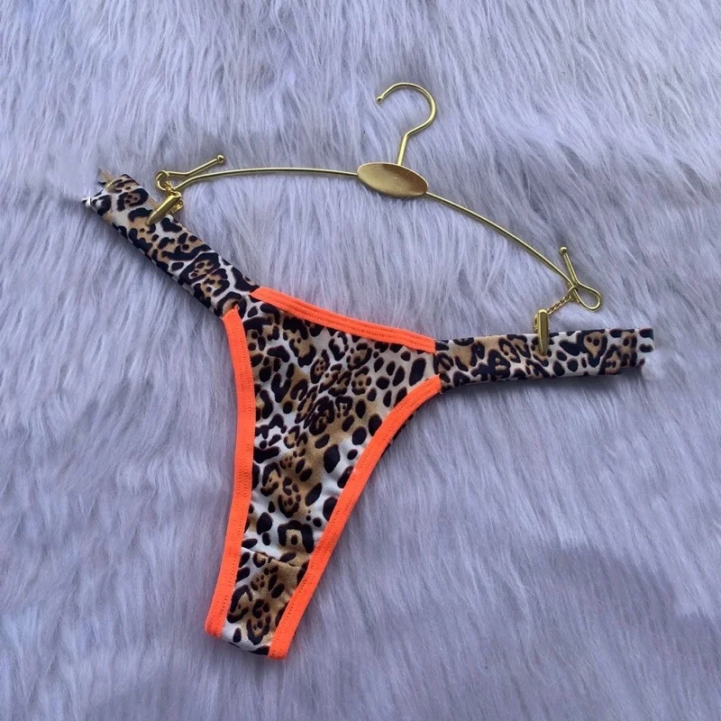 Tanga Dupla Estampada de Oncinha - Calcinha Biquíni sortidas