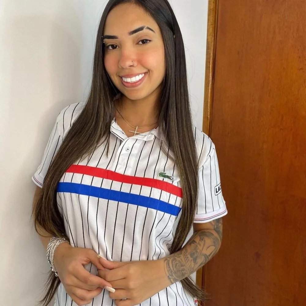 Dry-Fit Camiseta Pólo Feminina Andy Roddick - Raryel GG