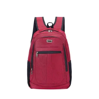 Mochila Resistente Água Unissex para Viagem ou Escola com Compartimento Acolchoado Notebook - Cor Aleatória