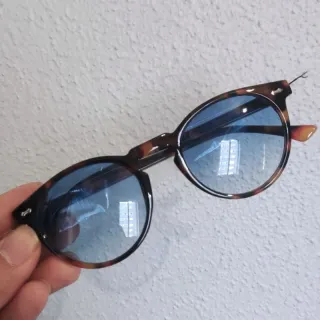Óculos de Sol Feminino/Masculino Moldura Laranja Retro Ulzzang Candy Color - C2