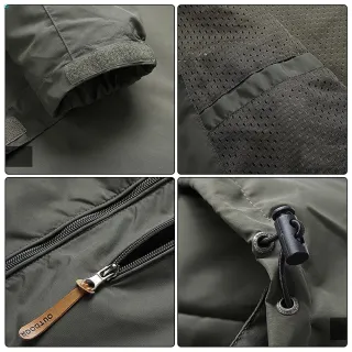 Corta-Vento Quente À Prova D