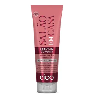 Hidratação Intensiva Eico Salão Em Casa - Shampoo e Condicionador 450ml + Máscara 1Kg + Finalizadores - Único