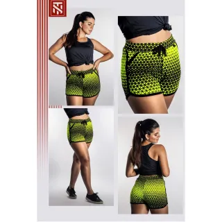 Verão Praia Estampados Curtos Coloridos - Kit com 05 Shorts Femininos - G - Veste 38/40