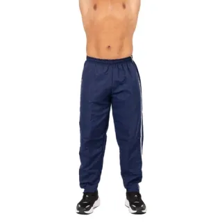 Calça Tactel Masculina Treino Inverno 3 Bolsos - Azul