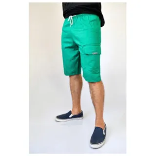 Bolso Frontal Bermuda Cargo Masculina - Verde