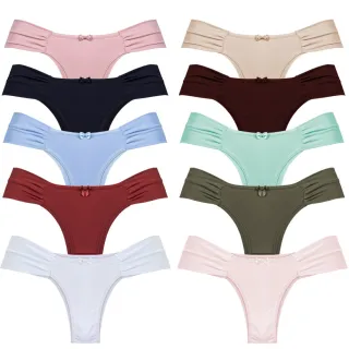 Conjunto 3 Calcinhas Dezzo Conforto Premium em Microfibra com Pala Dupla - P