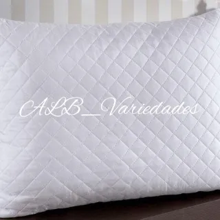 Travesseiros Antialérgicos Altos Macios - Kit com 2 unidades - Único