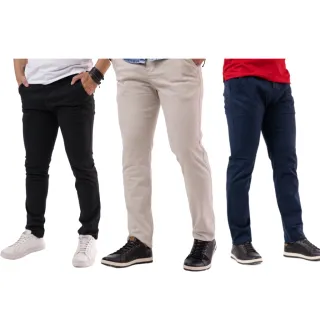 Brim Sport Fino Kit 3 Calças Masculinas Esporte Fino Alfaiataria - ENVIAREI AS CORES VIA CHAT