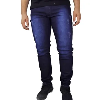 Lycra Premium Masculina Calça Jeans com - Preta Premium